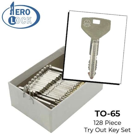 Aerolock ALL LOCKS- Spaces 1-7 128 Keys AER-TO65
